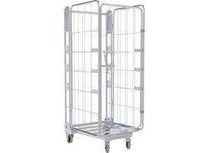 4262496892668 - Rollbehälter 4-seitig Stahlrollplatte H 1875 mm kaiserkraft