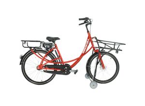 4262509310134 - Transportfahrrad B01 eDrive mit Rücktrittbremse rot 7-Gang-Schaltung kaiserkraft