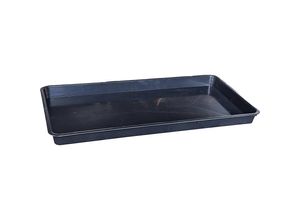 4262512390123 - Auffangwanne für Kleingebinde Volumen 12 l stapelbar B 790 x T 400 x H 50 mm Polyethylen schwarz