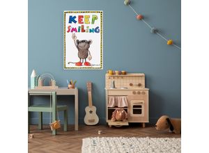 4262513380499 - Leinwandbild LUCKYLINDE Die kleine Maus bunt (farbe bild(er) bunt) B40cm H60cm T2cm Canvas Holzrahmen Bilder Exklusive JANOSCH Kindermotive