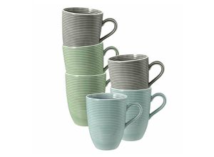 4262517042409 - Kaffeebecher Beat Color Glaze 350 ml 6er Set