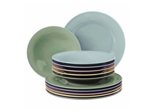 4262517044656 - Tafelservice Beat Color Glaze 12er Set 4262517044656 - Tafelservice Beat Color Glaze 12er Set