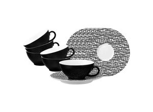4262517044977 - Teetassen mit Untertassen Life Fashion 140 ml 6er Set 4262517044977 - Teetassen mit Untertassen Life Fashion 140 ml 6er Set