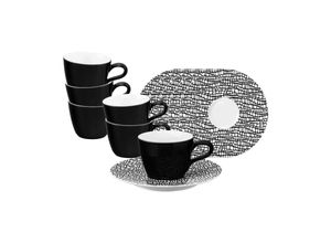4262517045233 - Espressotassen mit Untertassen Life Fashion 90 ml 6er Set 4262517045233 - Espressotassen mit Untertassen Life Fashion 90 ml 6er Set
