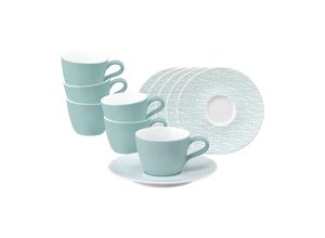 4262517045240 - Espressotassen mit Untertassen Life Fashion 90 ml 6er Set