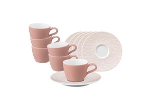 4262517045264 - Espressotassen mit Untertassen Life Fashion 90 ml 6er Set 4262517045264 - Espressotassen mit Untertassen Life Fashion 90 ml 6er Set