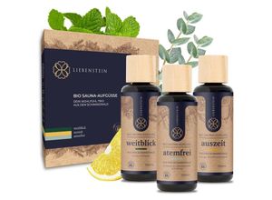 4270002254640 - Liebenstein - bio Saunaaufguss set Wohlfühl-Trio - 3x 100ml Sauna Aufguss