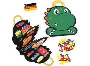 4270003389303 - Busy Board – Montessori Lernspielzeug für frühe Entwicklung