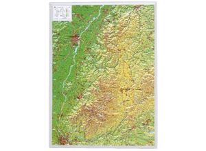 4280000002266 - Schwarzwald Reliefkarte Klein Black Forest - André Markgraf Mario Engelhardt Karte (im Sinne von Landkarte) 4280000002266 - Schwarzwald Reliefkarte Klein Black Forest - André Markgraf Mario Engelhardt Karte (im Sinne von Landkarte)