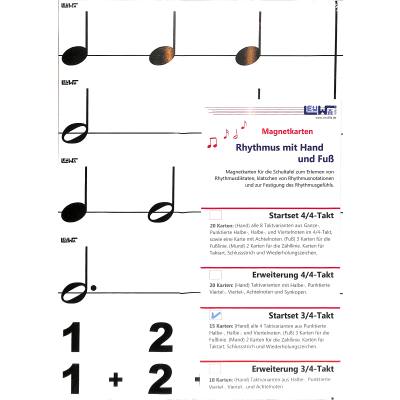 4280000442048 - Rhythmus mit Hand und Fuß - Startset 3 4 Takt