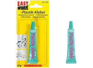 4303391001905 - 12x Plastik Kleber 13ml Tube Modellbau Kunststoff PVC Basteln Bauen Büro Auto