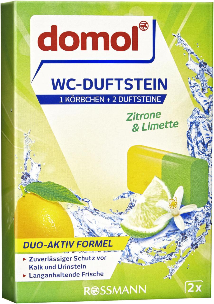 4305615187402 - domol Zitrone & Limette WC-Duftspüler Zitrone Limette 20 St