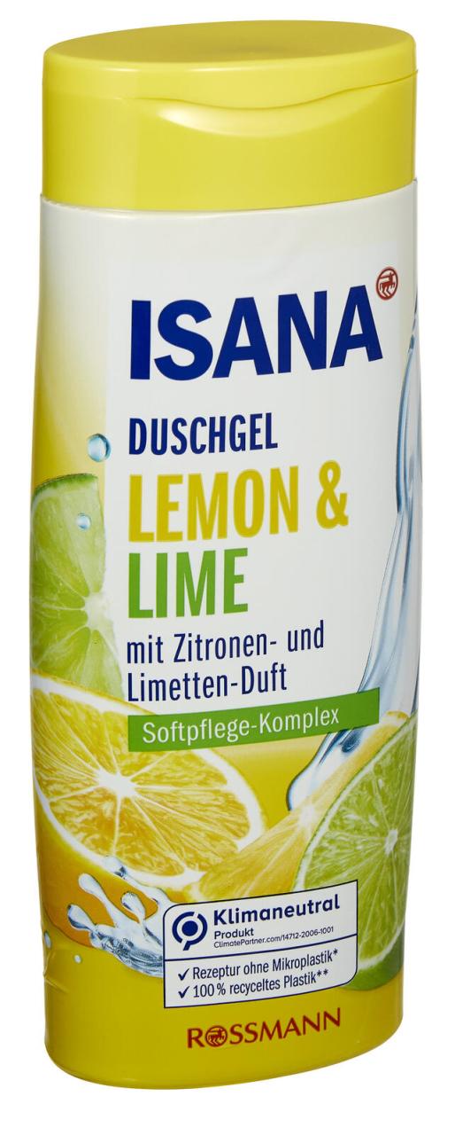 4305615609492 - ISANA LEMON & LIME Duschgel 300 ml