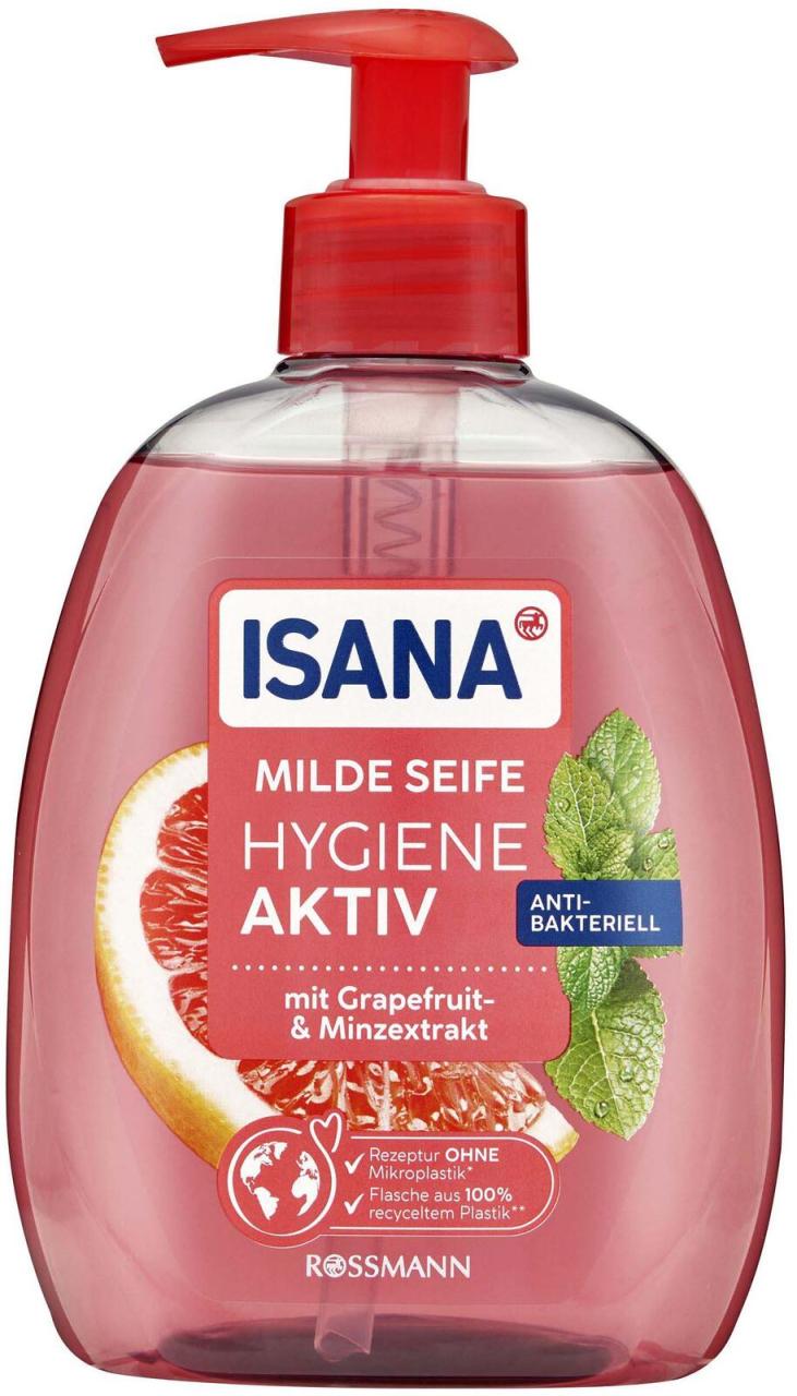 4305615610320 - ISANA Hygiene-Aktiv Grapefruit- & Minz-Extrakt Flüssigseife 05 l