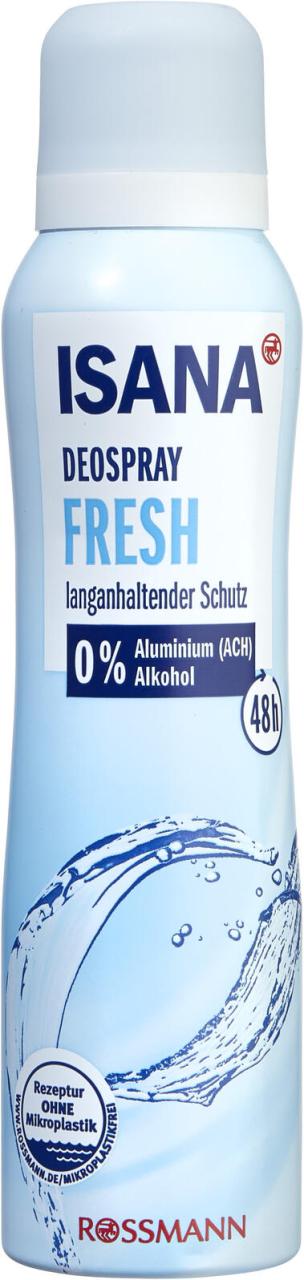 4305615610467 - ISANA FRESH Deo-Spray 150 ml