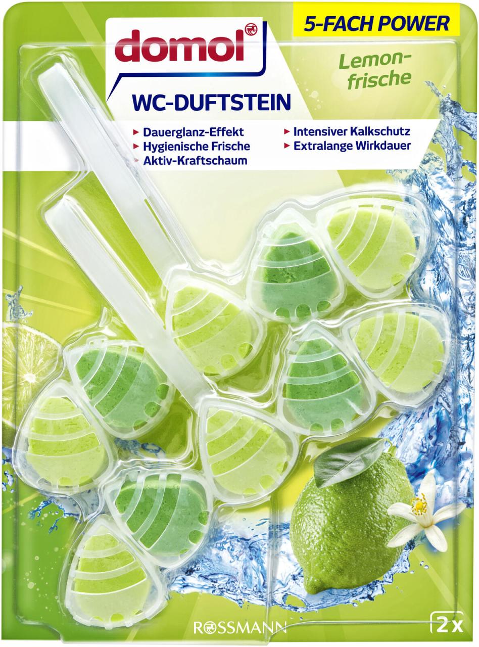 4305615615752 - domol Lemonfrische WC-Duftspüler Limette 20 St