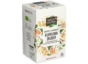 4305615641652 - KING’S CROWN Kurkuma Zauber Bio-Tee 20 Teebeutel à 175 g