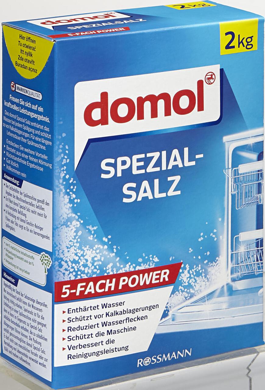 4305615714677 - domol Spülmaschinensalz 20 kg