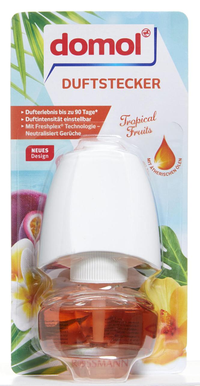 4305615715742 - domol Duftstecker Tropical Fruits fruchtig 25 ml 1 St