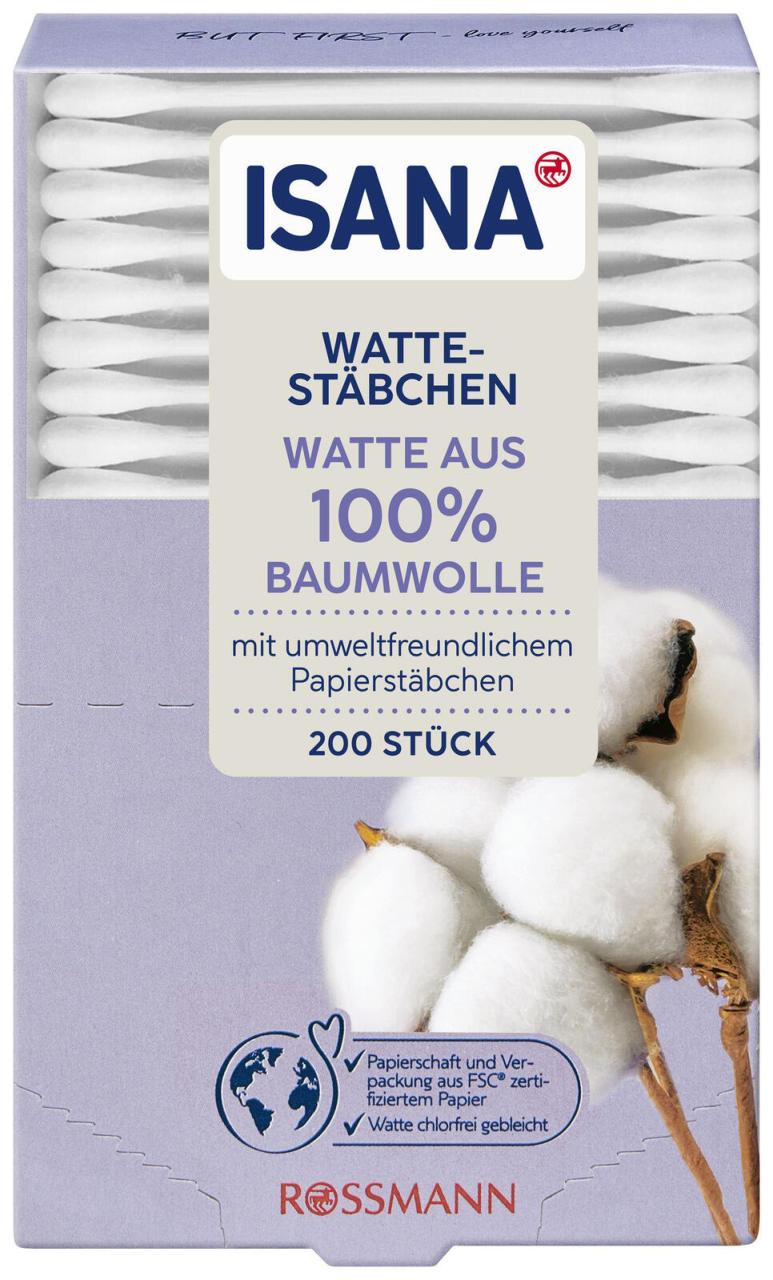 4305615719214 - Wattestäbchen weiß 200 St