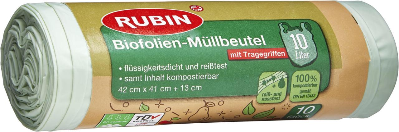 4305615847139 - Müllbeutel Bio-Müllbeutel 10l 10St 100 l Grün