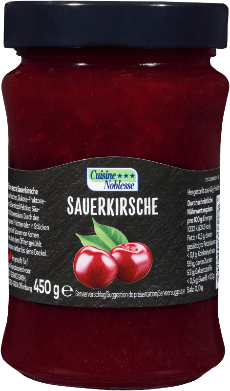 4306283159845 - Sauerkirsche Konfitüre Extra 450g