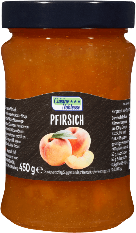 4306283159869 - Pfirsich Konfitüre Extra 450g