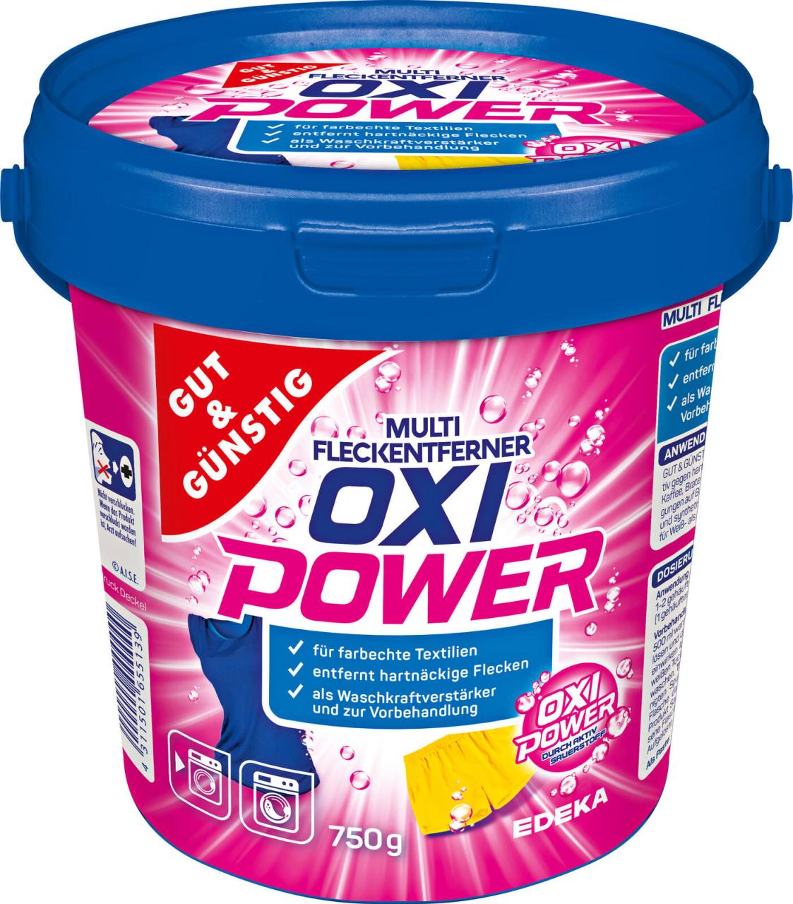 4311501011898 - Oxi Power Fleckenentferner 7500 g 4311501011898 Gut & Günstig 750 Gramm