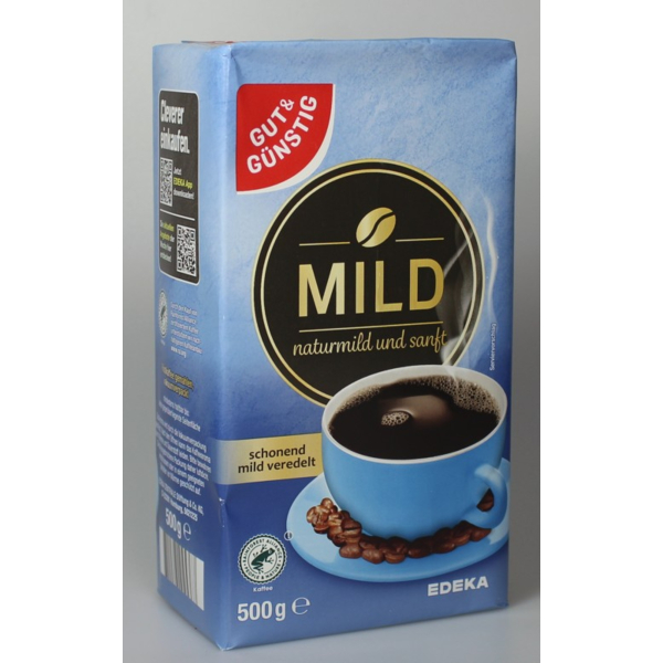 4311501045367 - Kaffee Mild 257165 500g gemahlen im Vakuumbeutel 4311501045367 500 Gramm 4311501045367 - Kaffee Mild 257165 500g gemahlen im Vakuumbeutel 4311501045367 500 Gramm