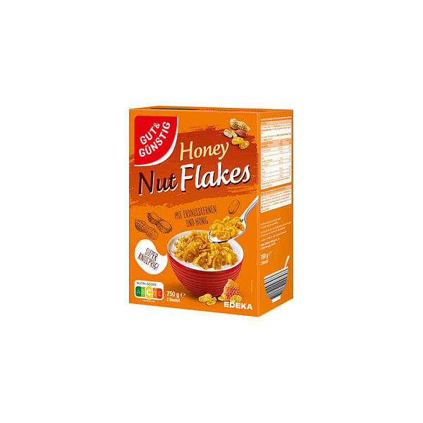 4311501048573 - Honey Nut Flakes Cerealien 7500 g 4311501048573 GUT&GÜNST