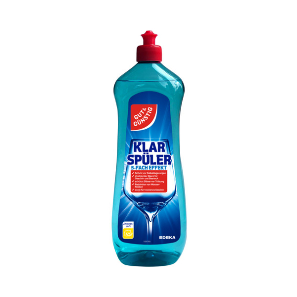 4311501074763 - Klarspüler Glanzspüler 1L 4311501074763 1000 Milliliter 4311501074763 - Klarspüler Glanzspüler 1L 4311501074763 1000 Milliliter
