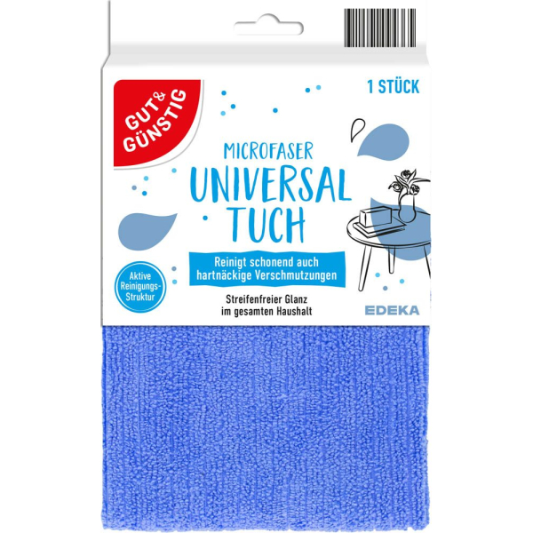 4311501094365 - Universaltuch Mikrofasertuch Mikrofaser 4311501094365 Gut und Günstig 4311501094365 - Universaltuch Mikrofasertuch Mikrofaser 4311501094365 Gut und Günstig