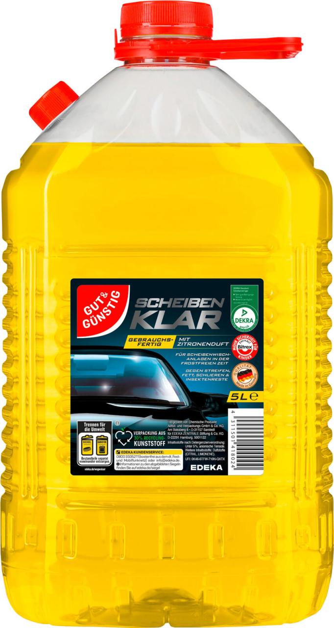 4311501418024 - Scheibenreiniger 50 l  4311501418024 GUT&GÜNSTIG 5 Liter