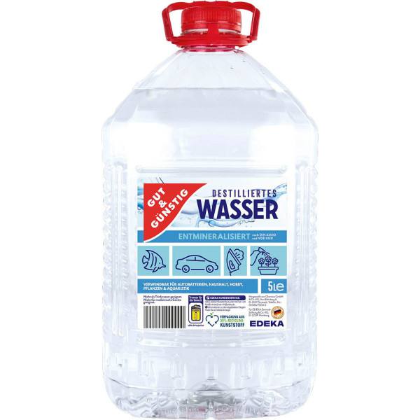 4311501418062 - destilliertes Wasser 2214854002 Gallone 4311501418062 5 Liter