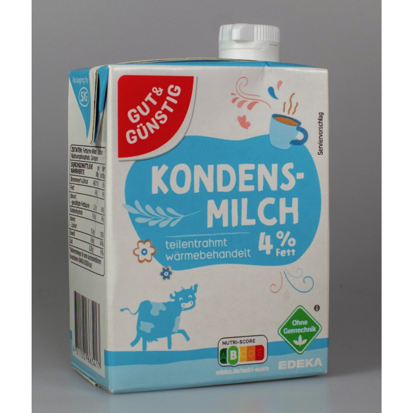 4311501663714 - Kondensmilch 4Prozent 340g 4311501663714 340 Gramm 4311501663714 - Kondensmilch 4Prozent 340g 4311501663714 340 Gramm