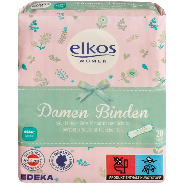 4311501680513 - Damenbinden Normal 4311501680513 elkos 20 Stück