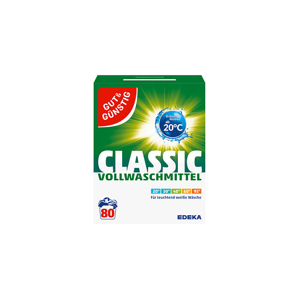 4311501713174 - CLASSIC Waschmittel 52 kg  4311501713174 GUT&GÜNSTIG 5200 Gramm