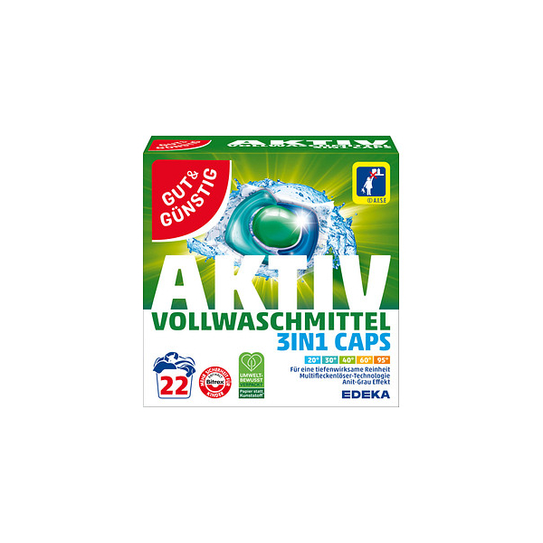 4311501751756 - AKTIV Waschmittel 4311501751756 GUT&GÜNSTIG