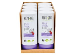 4311596019670 - BLÜTE-ZEIT Repair Spülung Bio-Walnuss 200 ml 8er Pack