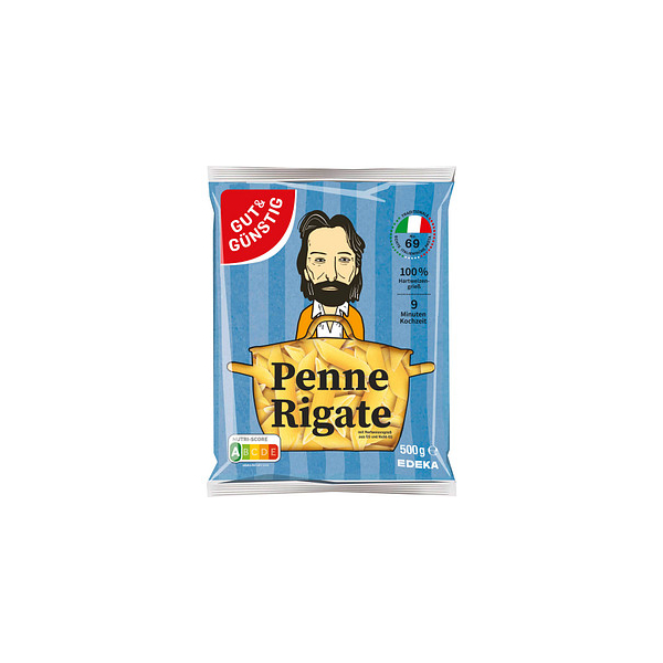 4311596410668 - Penne Rigate Teigwaren 5000 g 4311596410668 500 Gramm