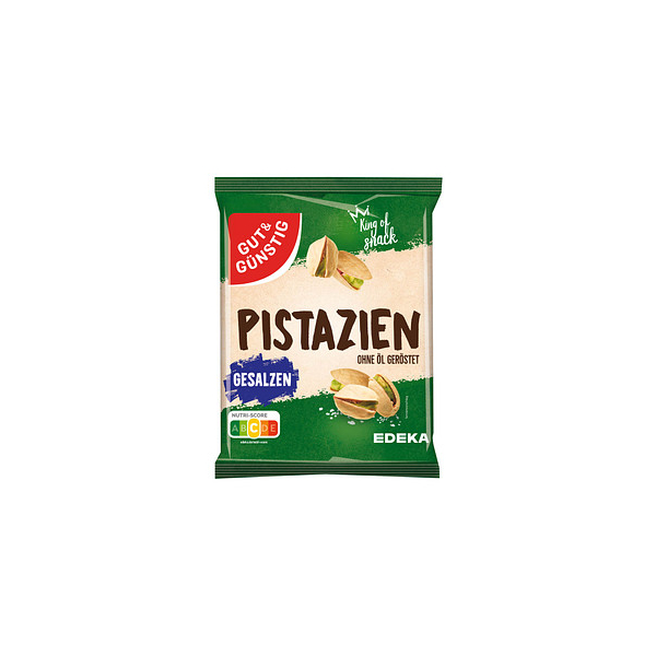 4311596421077 - Pistazien geröstet & gesalzen Kerne 2500 g 4311596421077 GUT&GÜNSTIG 250 Gramm