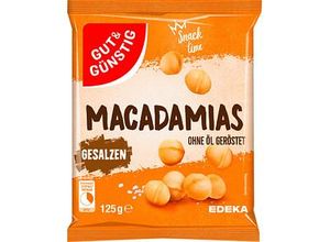 4311596459438 - geröstet & gesalzen Kerne 1250 g Macadamianüsse 431159645