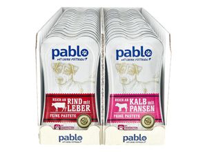 4311596625376 - Hundenahrung Pastete 175 g verschiedene Sorten 30er Pack