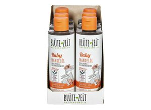 4311596651795 - BLÜTE-ZEIT Baby Mandelöl mit Bio-Olivenöl & Bio-Sonnenblumenöl 200 ml 6er Pack