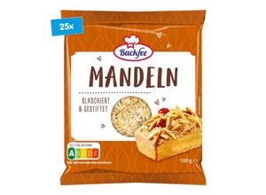 4316268003308 - Backfee Mandeln gestiftet 100g 25er Pack