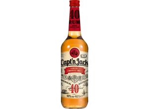 4316268386913 - Capt
 Jack Rum 400 % vol 07 Liter - Inhalt 6 Flaschen