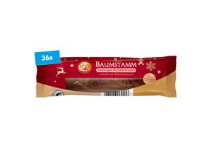 4316268391436 - Santa Claus in Town Edel-Nougat Baumstamm 100 g 36er Pack