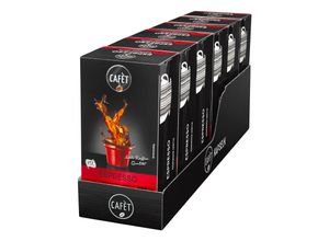 4316268535113 - Cafet für Cremesso Espresso Kaffee 16 Kapseln 88 g 6er Pack