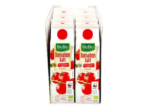 4316268611305 - BioBio Tomatensaft 1 Liter 8er Pack