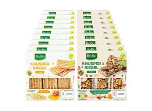 4316268614429 - BioBio Bio-Knusperriegel 75 g verschiedene Sorten 18er Pack